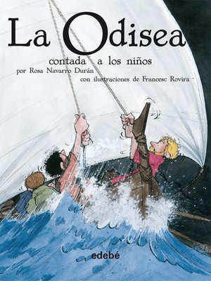 cover image of La Odisea contada a los niños